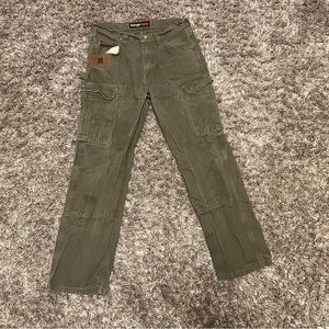 Military Green Wrangler Workpants